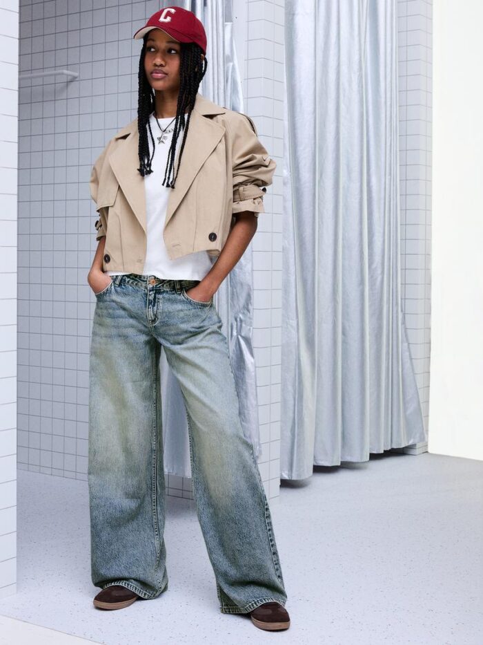 DÜŞÜK BEL GENİŞ PAÇA JEAN