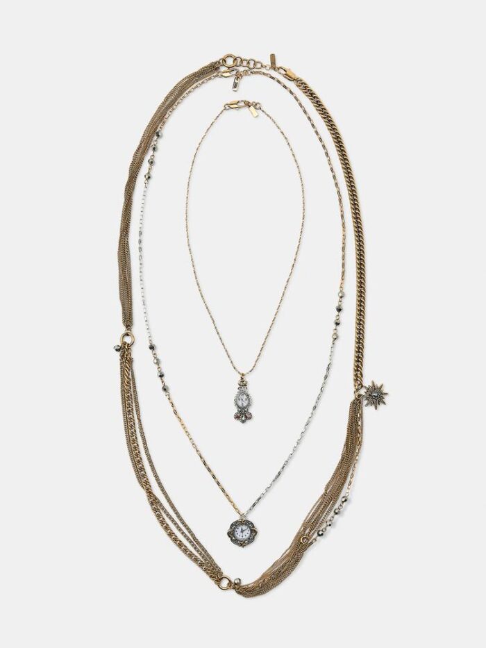 3'LÜ SAAT UÇLU KOLYE PAKETİ