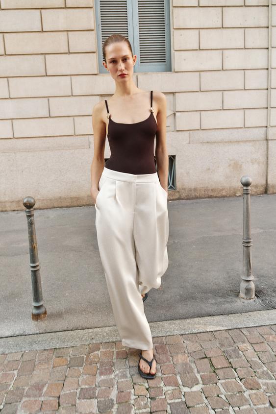 KOYU KAHVERENGİ POLİAMİD BODY