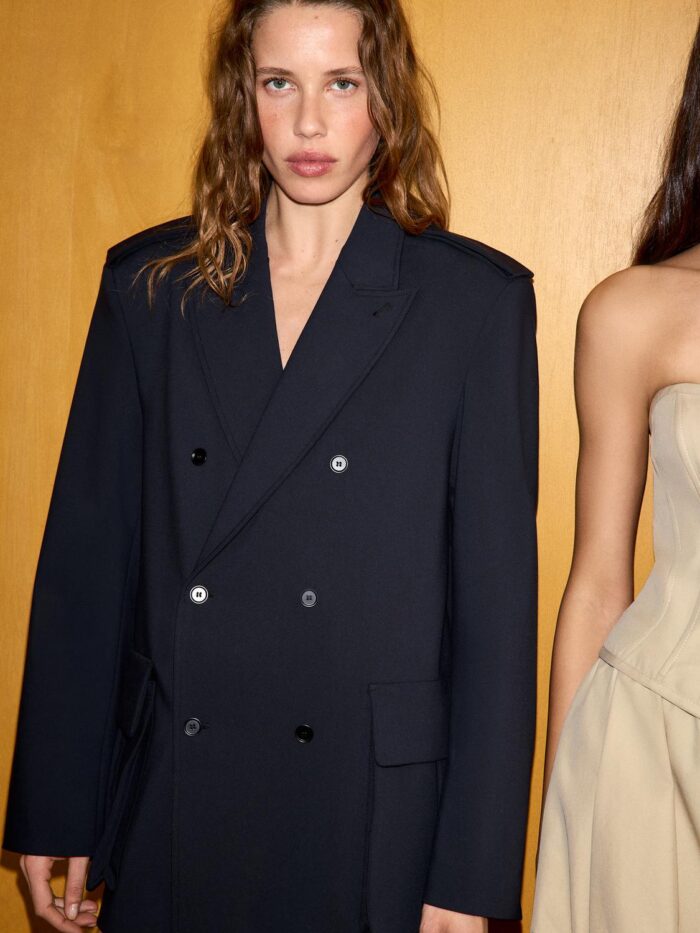 MAXİ YAMA CEPLİ OVERSIZE BLAZER