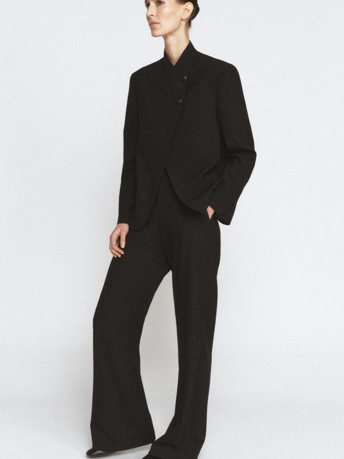 DİK YAKA DÜĞMELİ BLAZER ZW COLLECTION