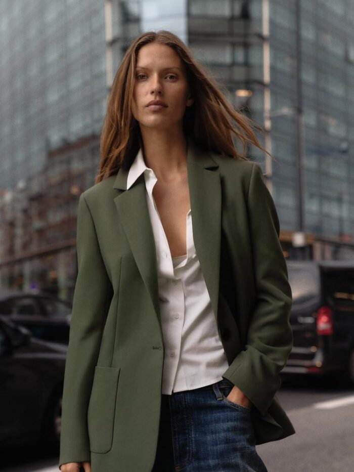 VATKALI STRAIGHT FIT BLAZER