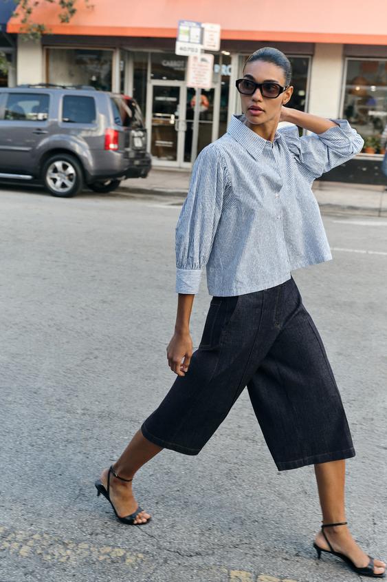 BERMUDA Z1975 UZUN DENİM