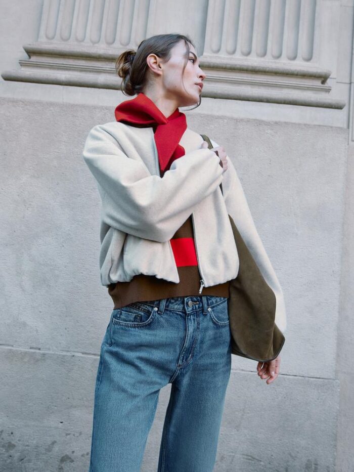 YUMUŞAK BOMBER CEKET