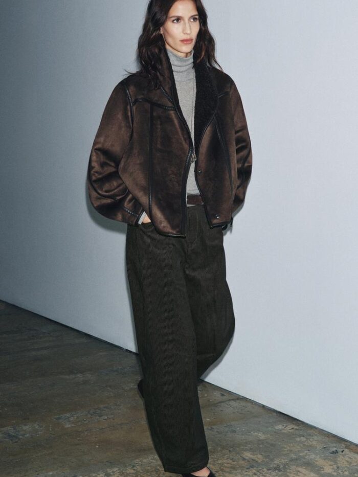 ZW COLLECTİON ÇİFT YÜZLÜ CEKET