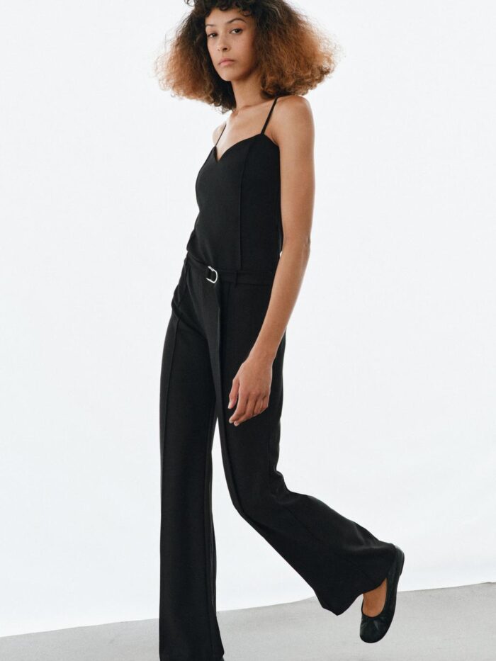 KREPE KEMERLİ PANTOLON