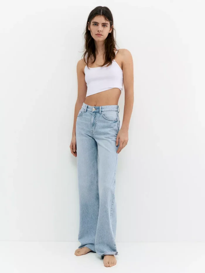 STRAIGHT WIDE JEAN