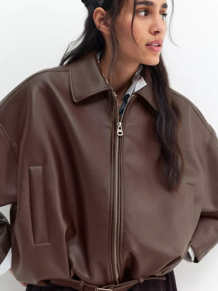 SUNİ DERİ BALON CEKET