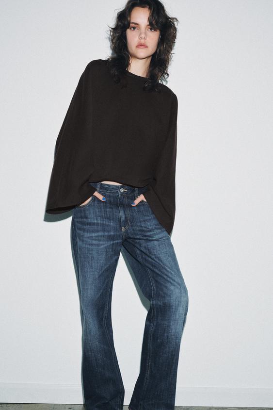 PELERİN KOLLU T-SHIRT