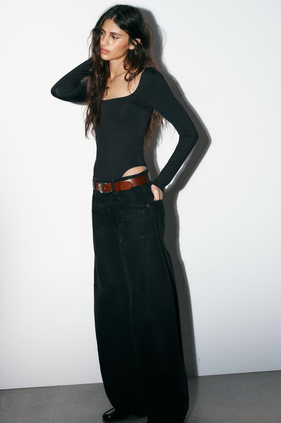 KARE YAKA POLİAMİD BODY