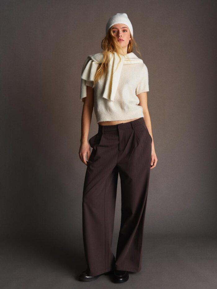 ÇİFT KUMAŞLI HACİMLİ PANTOLON