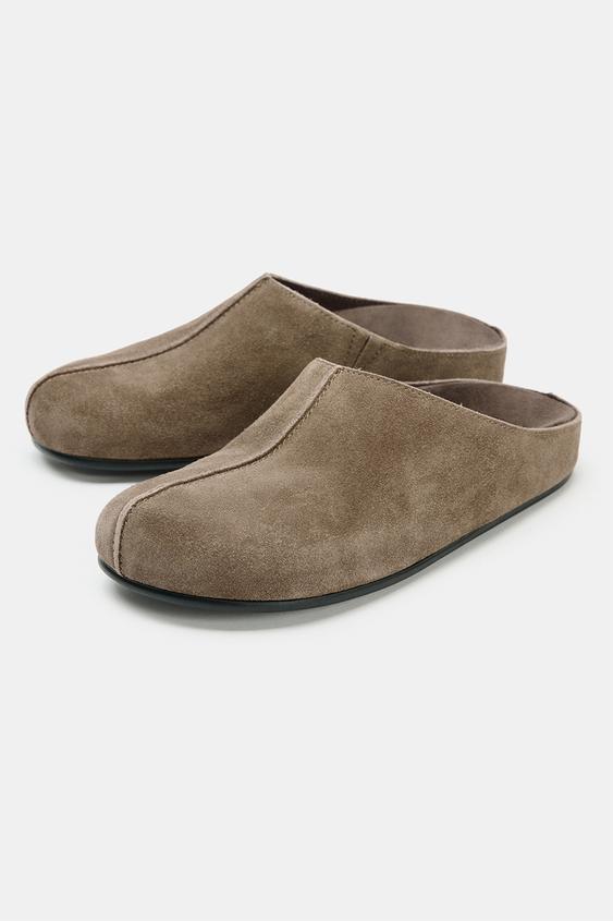 SÜET ARKASI AÇIK AYAKKABI