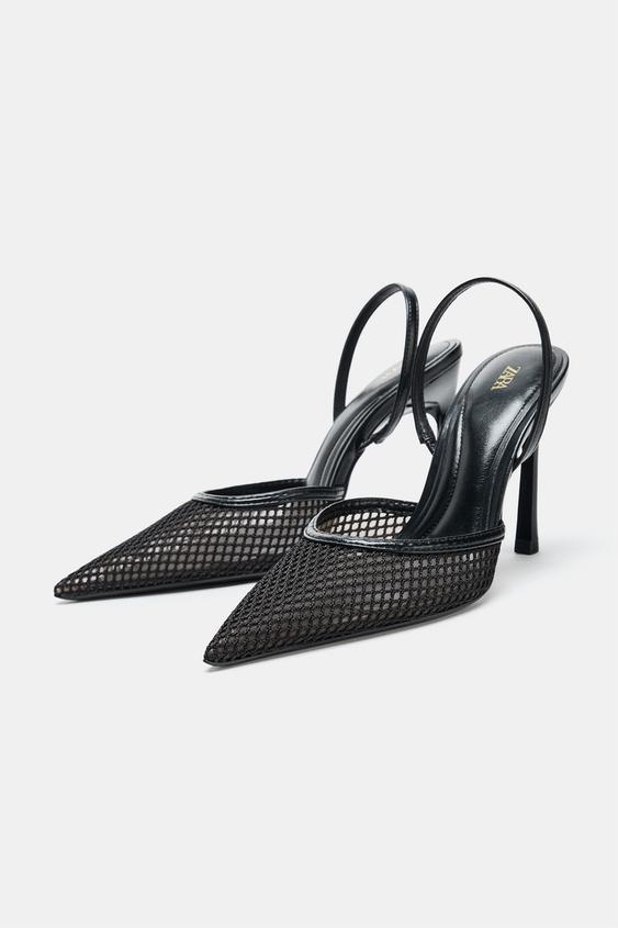 FİLELİ TOPUKLU AYAKKABI