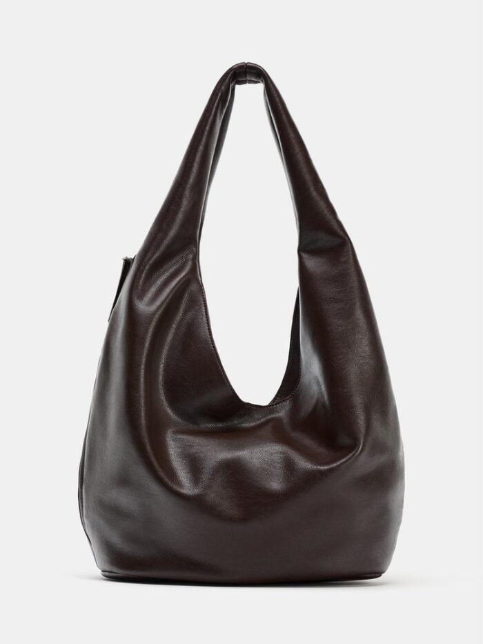 YAN FERMUARLI MAKSİ KESE ÇANTA