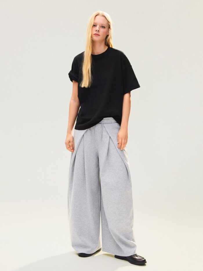 KISA KOLLU OVERSİZE TİŞÖRT