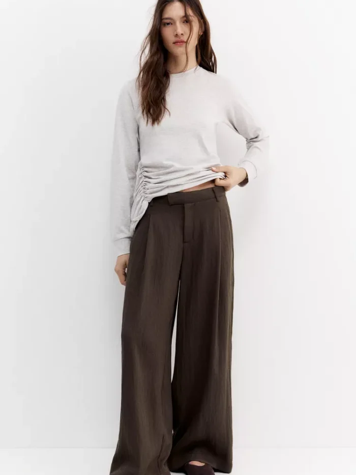 PENSEL PİLİLİ PANTOLON