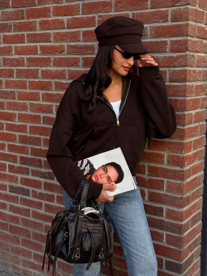 SAPLI DISTRESSED BOWLING ÇANTA