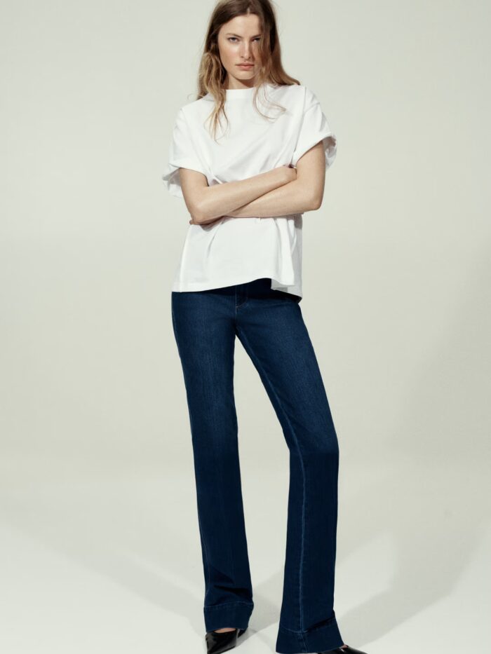FLARED HİGH JEANS