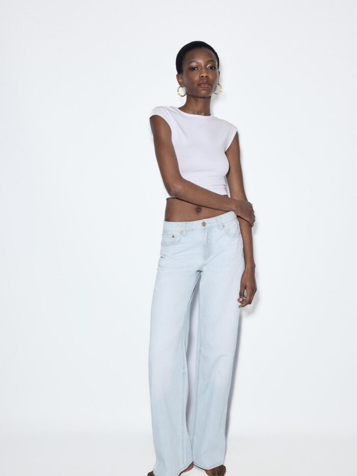 D91 LOW WIDE-LEG JEANS