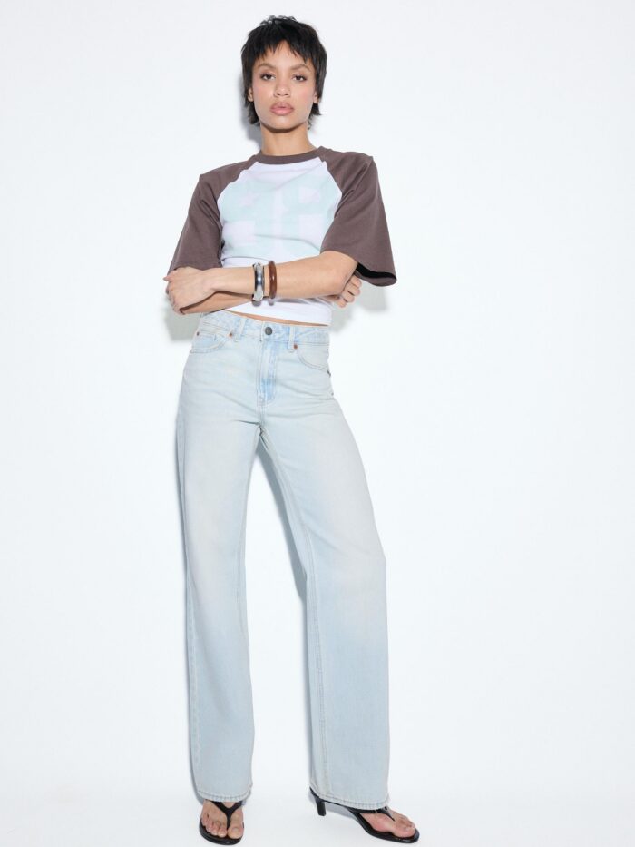 AÇIK MAVİ D92 STRAIGHT WIDE-LEG JEANS