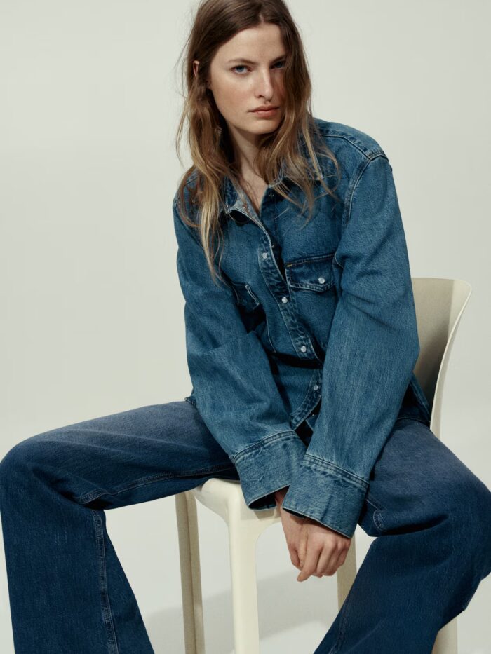 WIDE HIGH WAIST JEANS